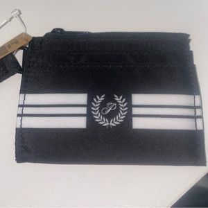 NWT VS PINK Wristlet Card Holder Case - Black